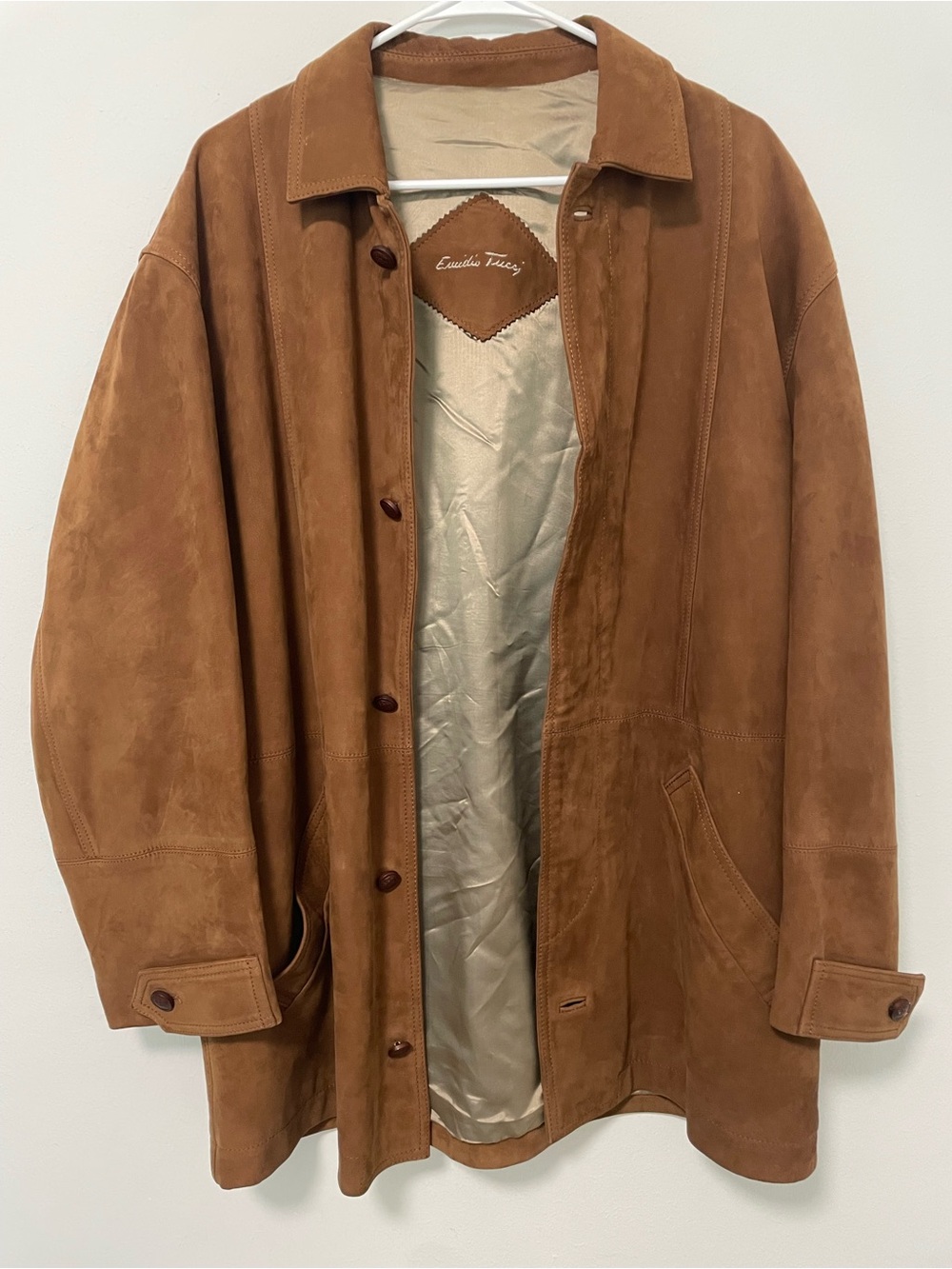Emidio Tucci Made in Spain Men's Caramel Jacket